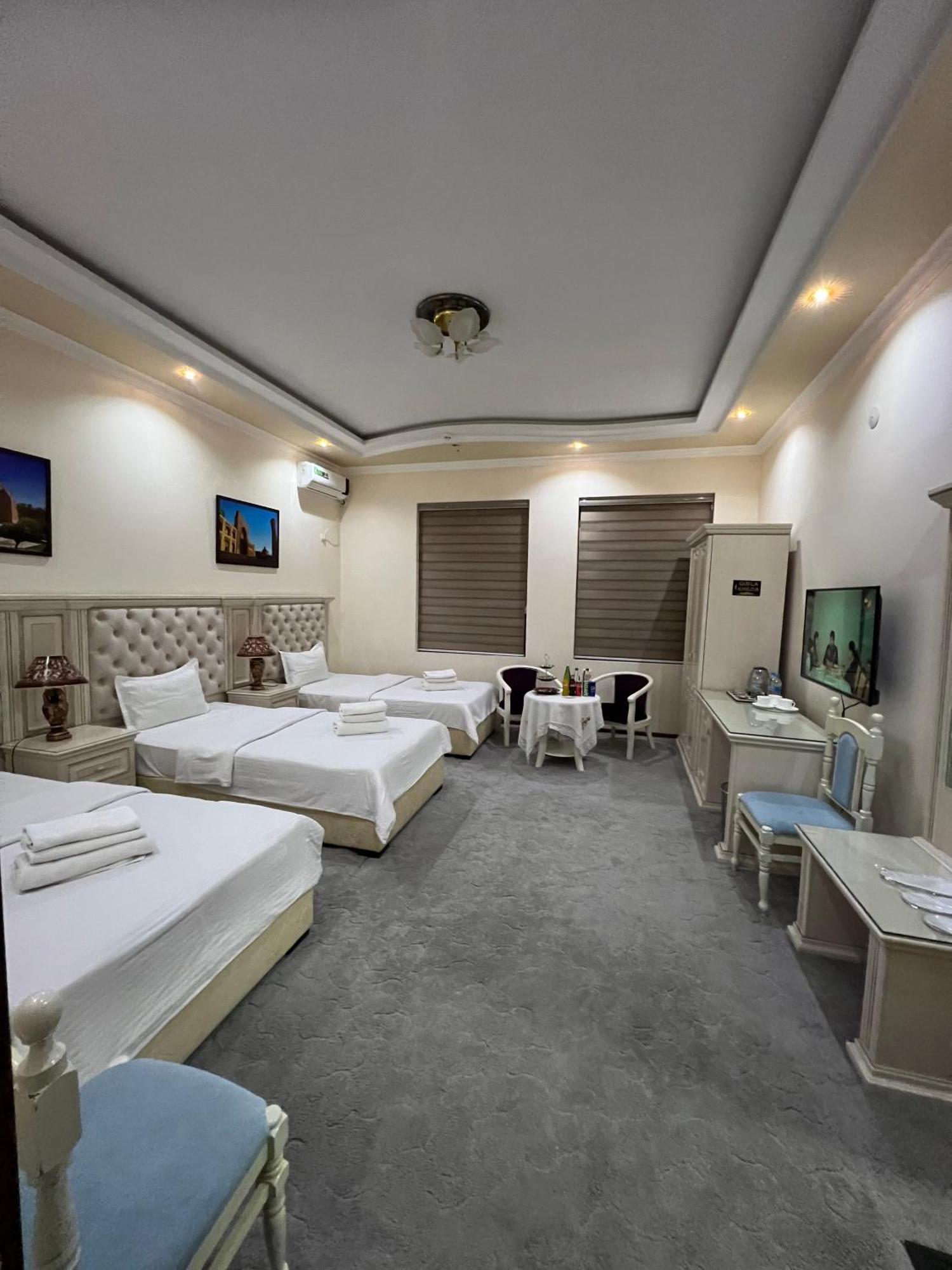 Amina Hotel Samarkand Exterior foto